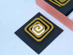 Blue Sea Spiral Incense, 5 rolls (with incense holder)