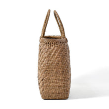 Load image into Gallery viewer, Japanese Wild Grape Vine Basket Bag (Rounded Corners, Medium)