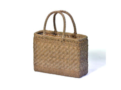 Japanese wild grape vine basket bag (square, medium, tiered)