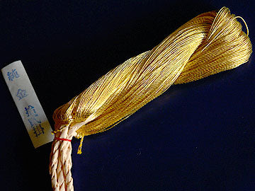 Pure gold yarn 12kake(0.82mm thickness)
