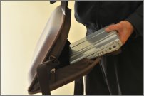 Load image into Gallery viewer, Wooden bag Monacca kaku brownSS