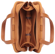 Load image into Gallery viewer, Wooden bag Monacca kaku shou Persimmon dyeing