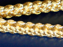 Load image into Gallery viewer, Gold and silver yarn braid strap Hirakaragumi
