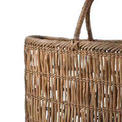 Japanese Wild Grape Vine Basket Bag (Openwork, Large)