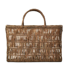 Load image into Gallery viewer, Japanese Wild Grape Vine Basket Bag (Openwork, Large)
