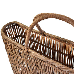 Japanese Wild Grape Vine Basket Bag (Openwork, Large)