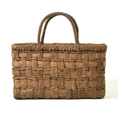 Japanese Wild Grape Vine Basket Bag (Wide Width (Medium))