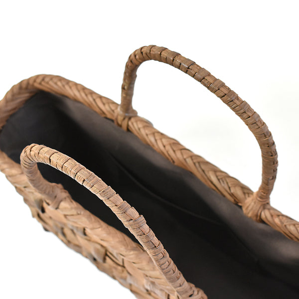 Japanese Wild Grape Vine Basket Bag (Wide Width (Medium))