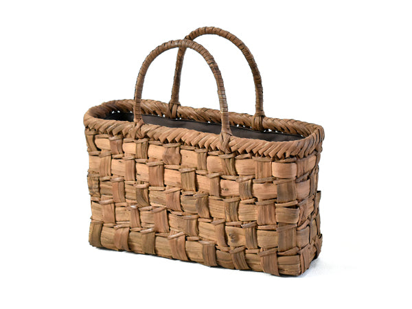 Japanese Wild Grape Vine Basket Bag (Wide Width (Medium))