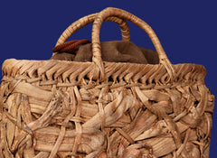 Japanese Wild Grape Vine Basket Bag (Wild Landscape (Medium))