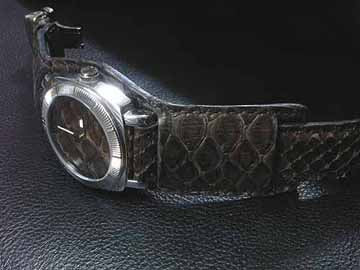 EARNEST WATCH "Covered" [Python/Matte Chocolate]