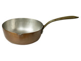 Hammered copperware One-handed Pot 19cm