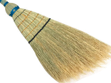Nanbu broom Small broom, blue