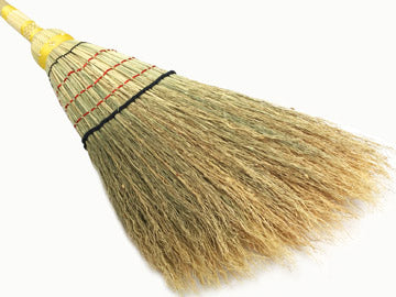 Nanbu broom Small broom, yellow