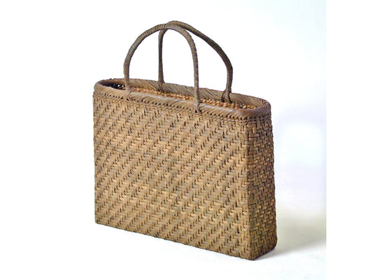Japanese Wild Grape Vine Basket Bag (Tote Bag, Large)