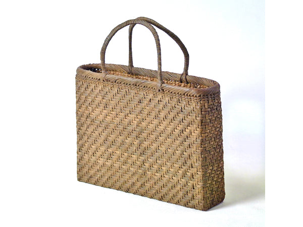 Japanese Wild Grape Vine Basket Bag (Tote Bag, Large)