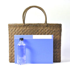 Japanese Wild Grape Vine Basket Bag (Tote Bag, Large)