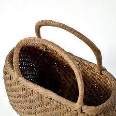 Japanese Wild Grape Vine Basket Bag (Rounded Corners, Large)