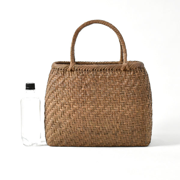 Japanese Wild Grape Vine Basket Bag (Rounded Corners, Large)