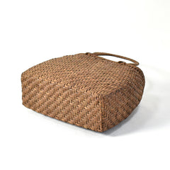 Japanese Wild Grape Vine Basket Bag (Rounded Corners, Medium)