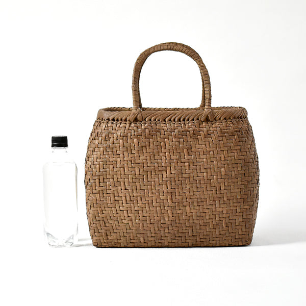 Japanese Wild Grape Vine Basket Bag (Rounded Corners, Medium)