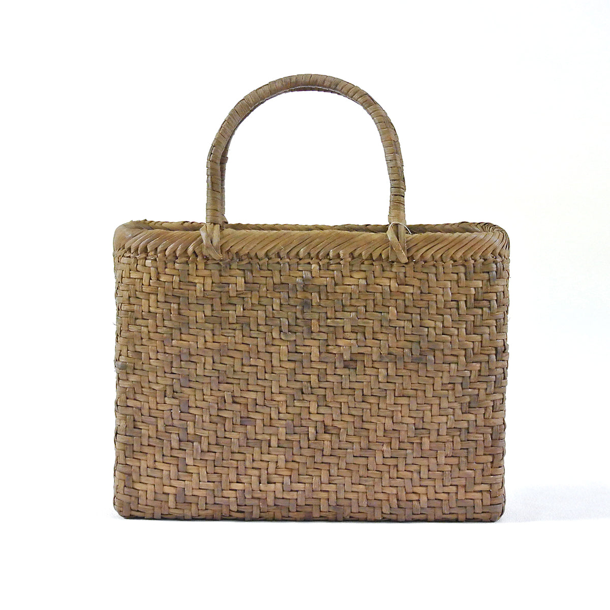 Japanese Wild Grape Vine Basket Bag (Square, Large)