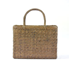 Japanese Wild Grape Vine Basket Bag (Square, Large)