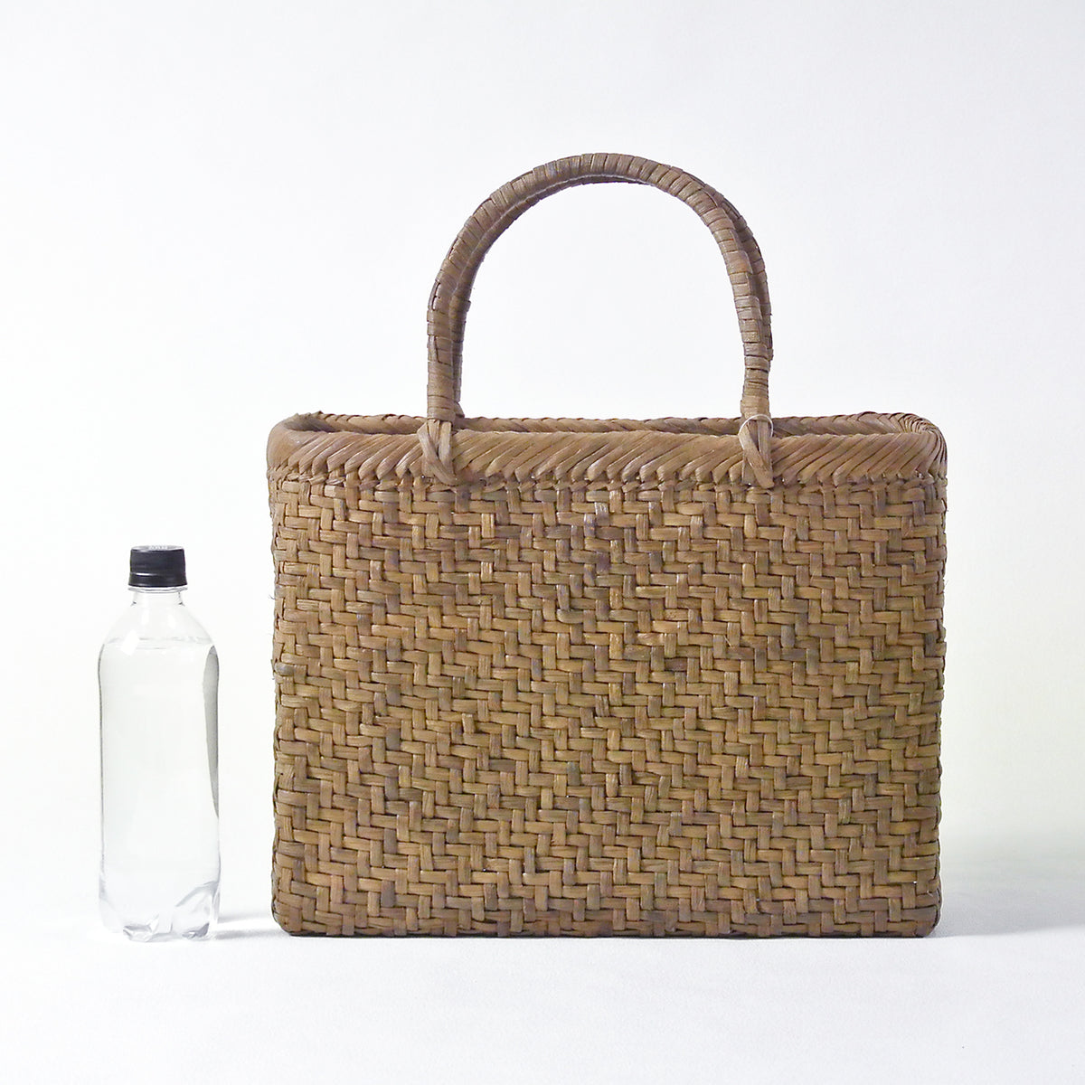 Japanese Wild Grape Vine Basket Bag (Square, Large)