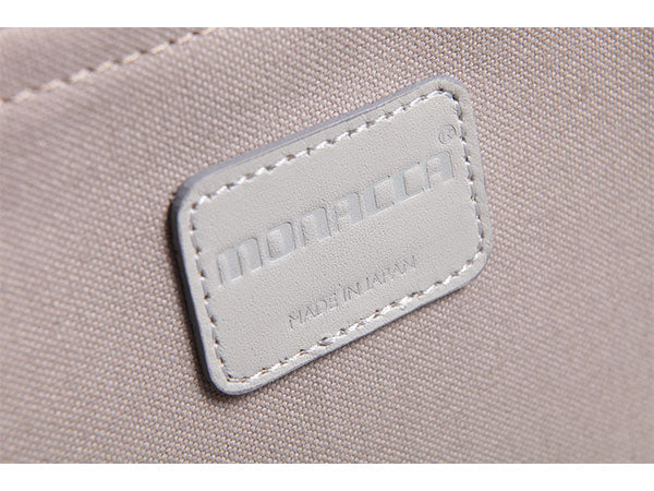 Wooden bag monacca Leaf Ash (gray)