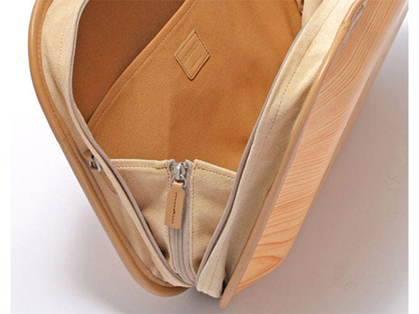 Wooden bag Roots Natural (Plain)