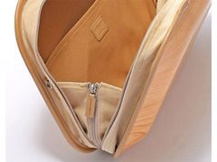 Wooden bag Roots Natural (Plain)