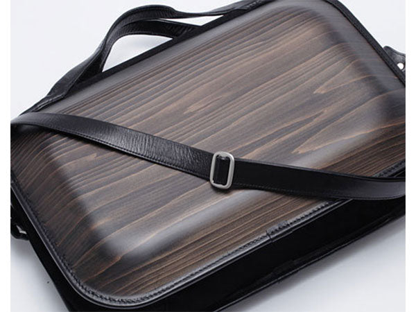 Wooden bag Roots Carbon (Black)
