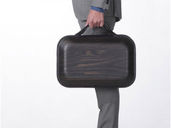 Wooden bag Roots Carbon (Black)