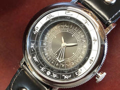 Japanese Clock - Wristwatch: dull dial