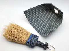Nanbu broom Table broom set, blue