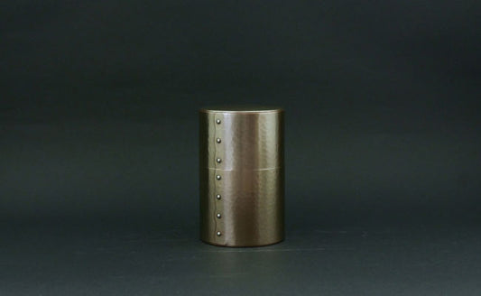 Hammered copperware Tea Caddy 100g