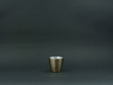 Hammered copperware Large sake cup