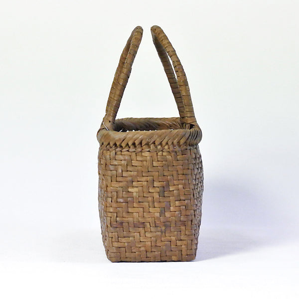 Japanese wild grape vine basket bag (square and horizontal)