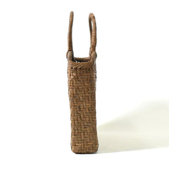 Japanese wild grape vine basket bag (Tote D6)