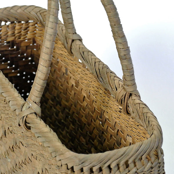 Japanese wild grape vine basket bag (square, medium, tiered)