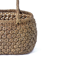 Load image into Gallery viewer, Japanese Wild Grape Vine Basket Bag (Flower Weave, Round C)
