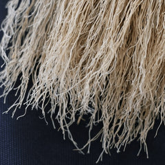 Nanbu broom Organic small broom, plain wood, indigo dye