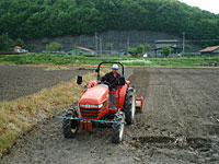 Soil preparation and harvesting