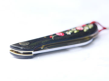 Left-Handed Florist Knife Melitta FG120P (Red Rose)