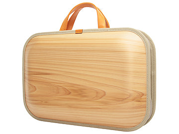 Wooden bag monacca kaku Plain