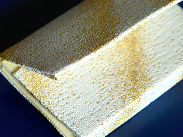 Pure gold thread Card case (white)