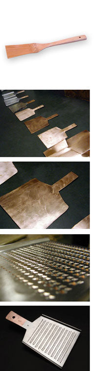 Pure copper grater battledore type (No. 3)