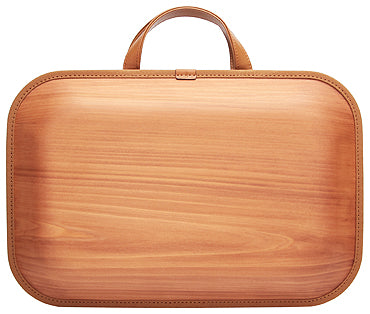 Wooden bag monacca kaku Persimmon Tannin Mocha