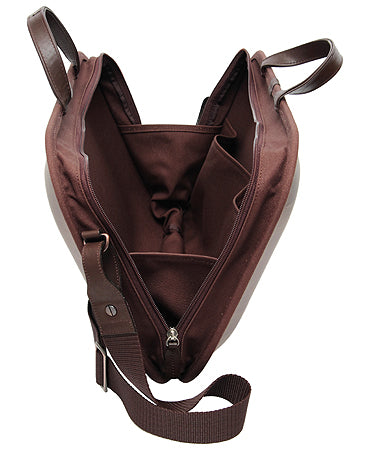 Wooden bag monacca Brown (with shoulder strap) – Takuminohako.com
