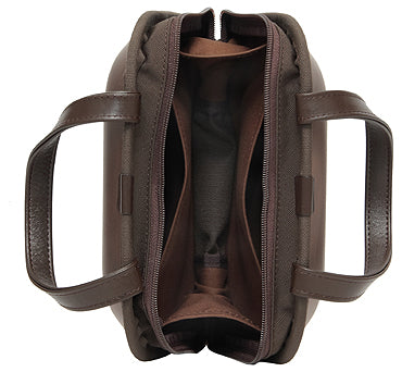 Wooden bag monacca Brown